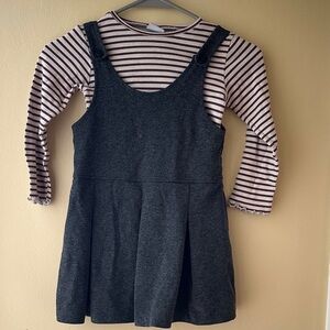 Zara Gray and Pink Kids Matching Set